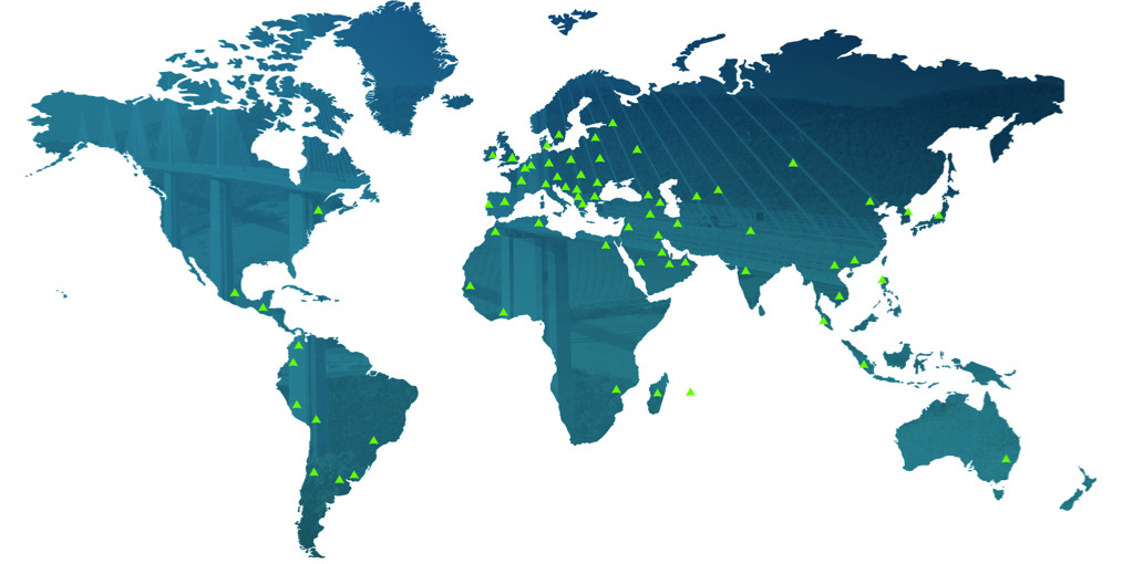 Network organization map